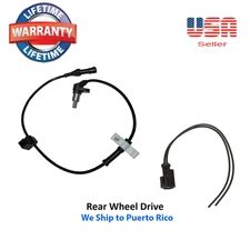 ABS Wheel Speed Sensor Front Left & Connector Fit F100 F150 F250 F350 97-03 RWD