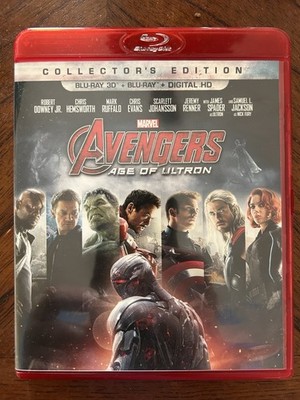 Marvel Avengers: Age of Ultron (Blu-ray 3D) Collector's Ed. Digital HD PG-13