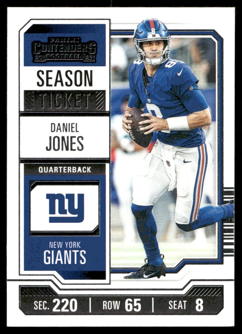 Daniel Jones trading card
