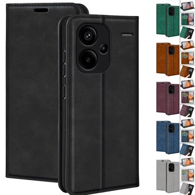 NUMERVA Handy Tasche Schutz Hüllle mit Kartenfächer Magnetverschluss Cover Case Etui