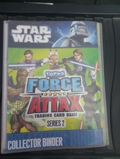 Star Wars Force Attax Series 2 Binder INC 130 cards & 1 LIMITED EDITION