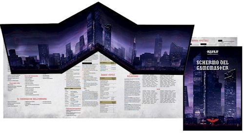 Kult. Schermo del gamemaster. Schermo per Kult Divinità perduta  - Liljenberg