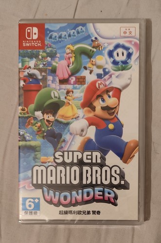 Super Mario Bros. Wonder, Hong Kong Version, Free Delivery, No Reserve