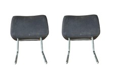 2x VW Polo 86C GT Genesis Kopfstütze Kopflehne Vorne Links Rechts DUNKELGRAU