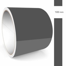 Zierstreifen 100mm 10 Meter Dunkelgrau Glänzend RAL 7012 Glanz Auto Boot WoMo