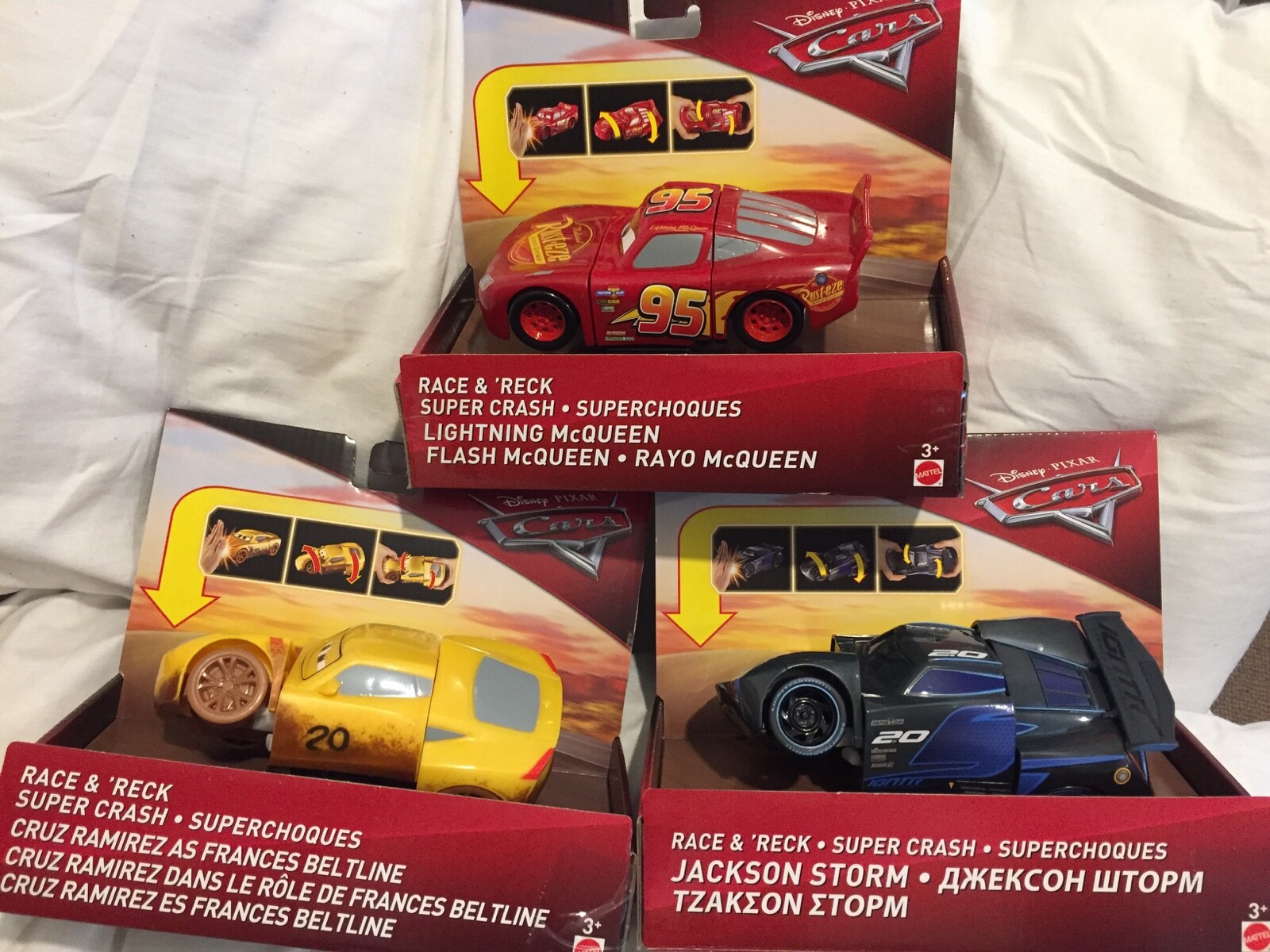 cars 3 race and reck toys