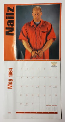 Old Rare Vintage Vnt WWF WWE 1994 Calendar, Nailz, Bret Hart, Undertaker,  Crush | eBay