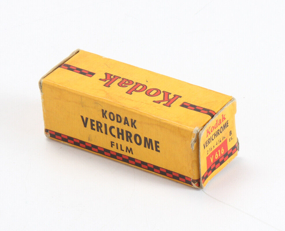 。 KODAK 616 VERICHROME, TROPICAL PACKING, EXPIRED SEP 1946 FOR