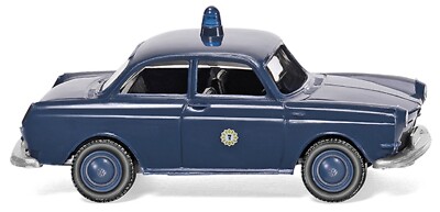 Wiking 086436 VW 1600 Limousine ''Berlin'' ''POLIZEI'' 1:87 NEU OVP--