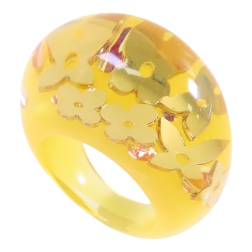 LOUIS VUITTON LV Inclusion Ring US#6.25 M65603 Resin - Picture 2 of 9