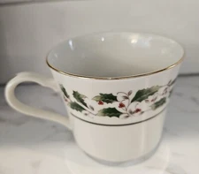 Vintage  6 Tea Cups With 2 Matchng Saucers. Also 3 Matching Dinner Plates.