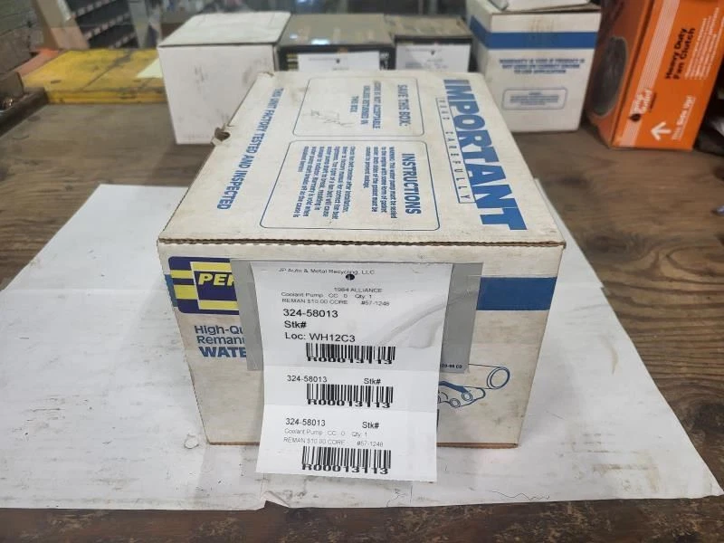 Водяной насос восстановленного двигателя для Renault Encore Alliance 1984 1985 - Изображение 3 из 3