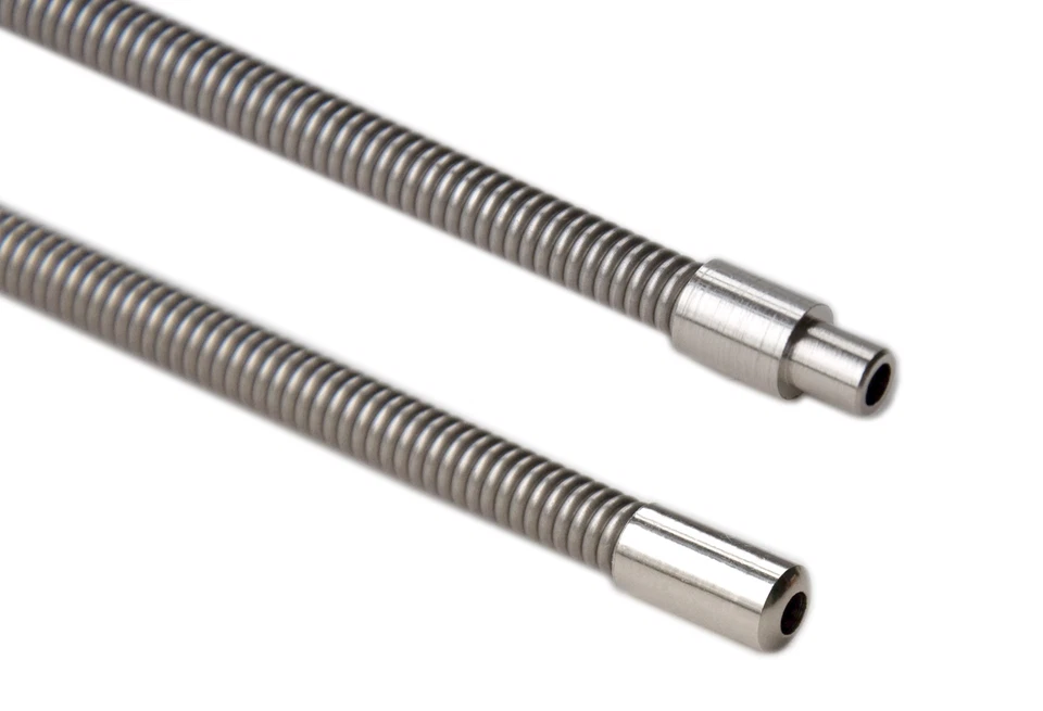 Spiral Wound Stainless Steel Derailleur Cable Kit for Vintage Steel Bicycles - Image 2 of 3