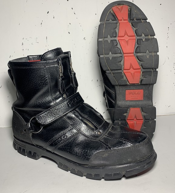 polo ralph lauren conquest hi ii boots
