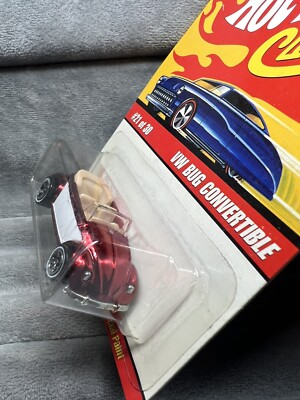 Hot Wheels Classics Series 2 #21 Red Volkswagen Bug Convertible | eBay