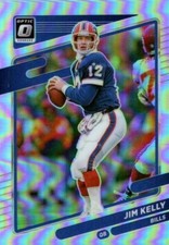 JIM KELLY 2021 Donruss Optic Silver Prizm #56 Buffalo Bills