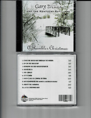 GARY BREWER & THE KENTUCKY RAMBLERS -A RAMBLER CHRISTMAS (CD)  NEW **10 TRACKS**