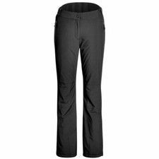 Maier Vroni pantaloni da sci slim standard gamba donna neri