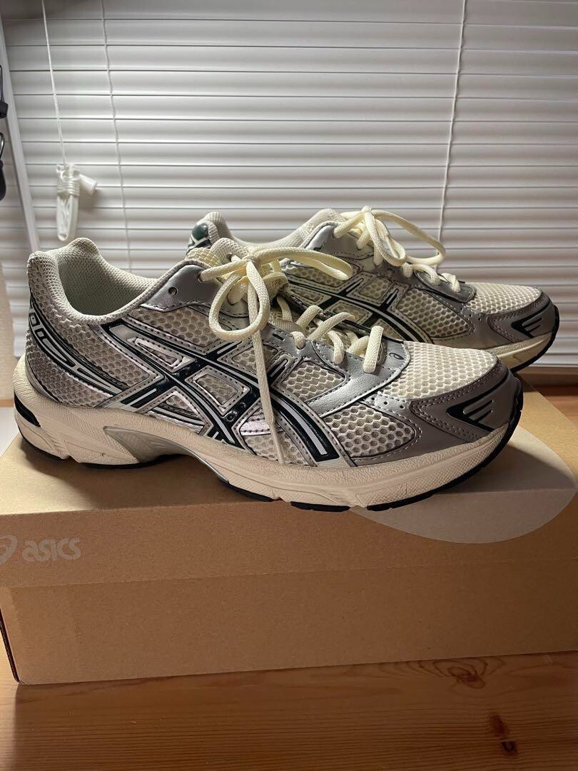 Asics Sneakers Shoes Gel-1130 Kith Cream/Scarab Size Men's Asics Sneakers Shoes Gel-1130 Kith Cream/Scarab Size Men's