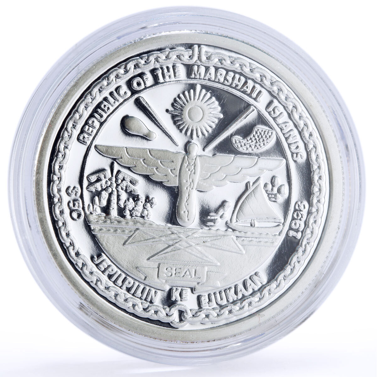 Marshall Islands 50 dollars Seafaring HMS Victory Ship Clipper