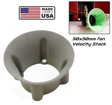 Air Velocity Stack For 30x30mm Fan - Increased Air Flow Cooling Rc Shroud Air Velocity Stack For 30x30mm Fan - Increased Air Flow Cooling Rc Shroud
