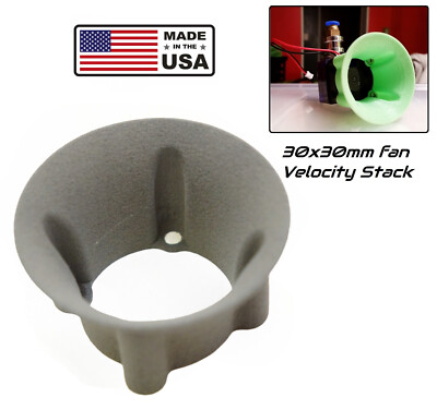 Air Velocity Stack for 30x30mm Fan - Increased Air Flow & Cooling RC Shroud