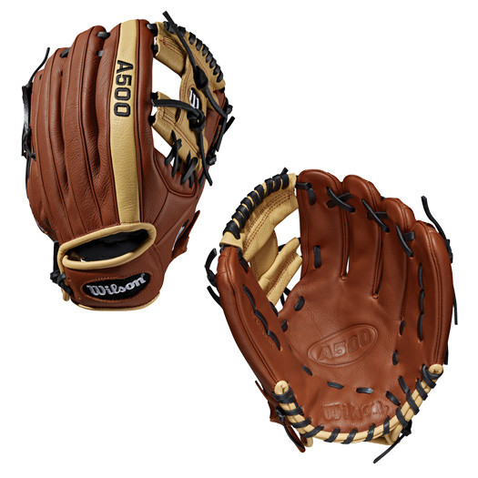 Wilson A500 11" Youth Baseball Glove Little League Infield /Outfield