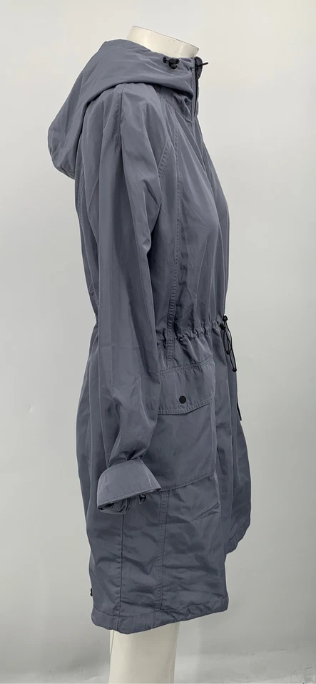 Athleta Womens Gray 'Anorak' Hooded Windbreaker Jacket NWOT sz S - Image 3 of 4