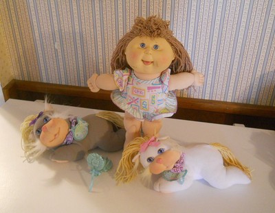 pretty crimp and curl cabbage patch doll