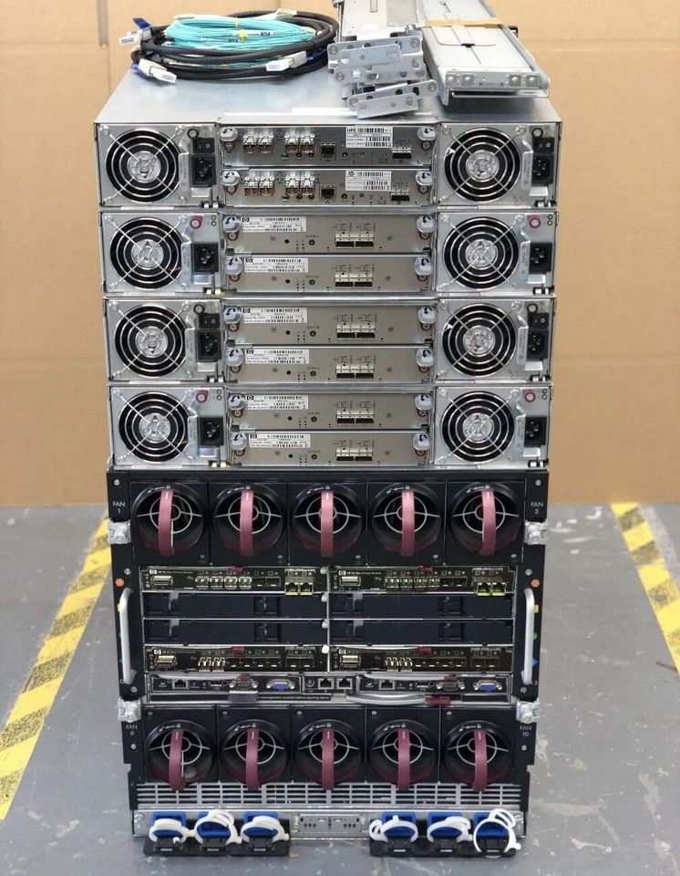 HP MSA 2040 10Gbit 67TB SSD/SAS SAN BLc7000 G3 16x BL460c Gen8 256-Core 1TB RAM - Image 2 of 2