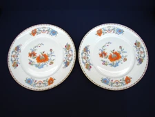 Set of 2 Raynaud Ceralene Limoges VIEUX CHINE 10-3/4" Dinner Plates