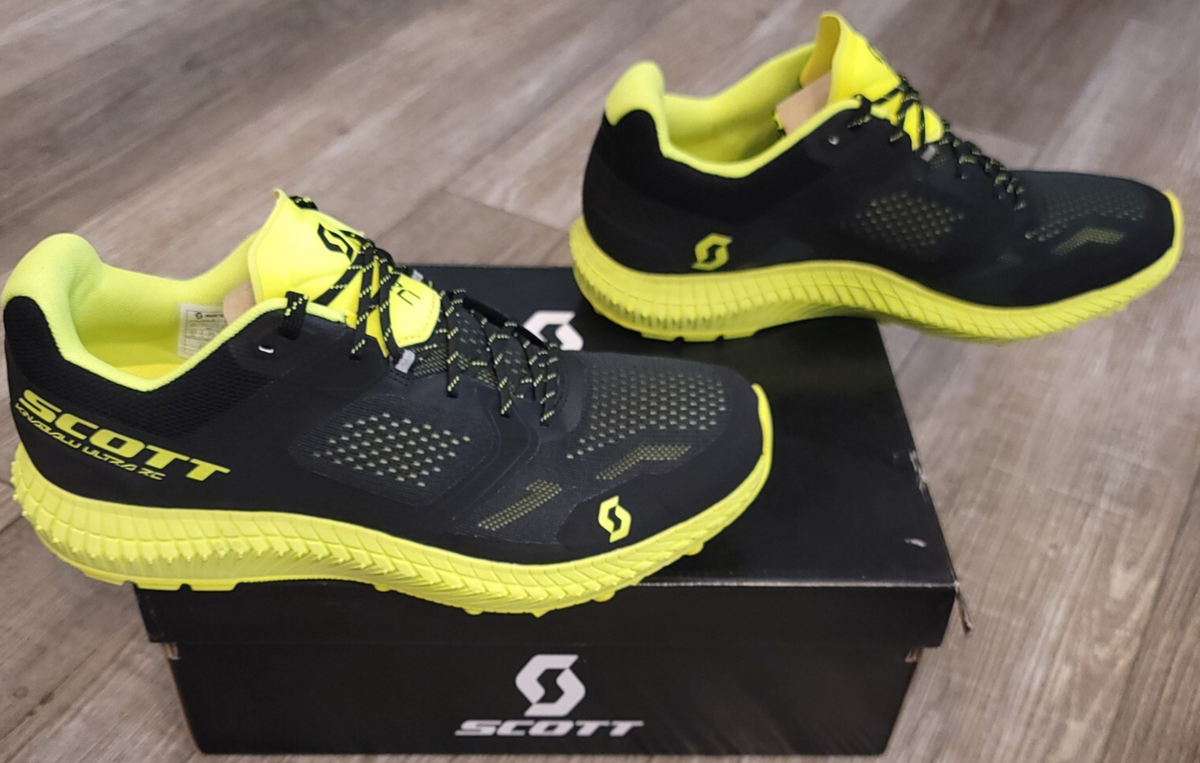 Scott Kinabalu RC Women US 10 Trail Running Shoes Black Neon