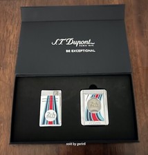 S.T. Dupont Lighter & Cutter Set 24H Le Mans, 020088 & 003488 New In Box