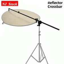 US 174cm Reflector Holder Crossbar PRO Studio Swivel Head Reflector Disc Arm