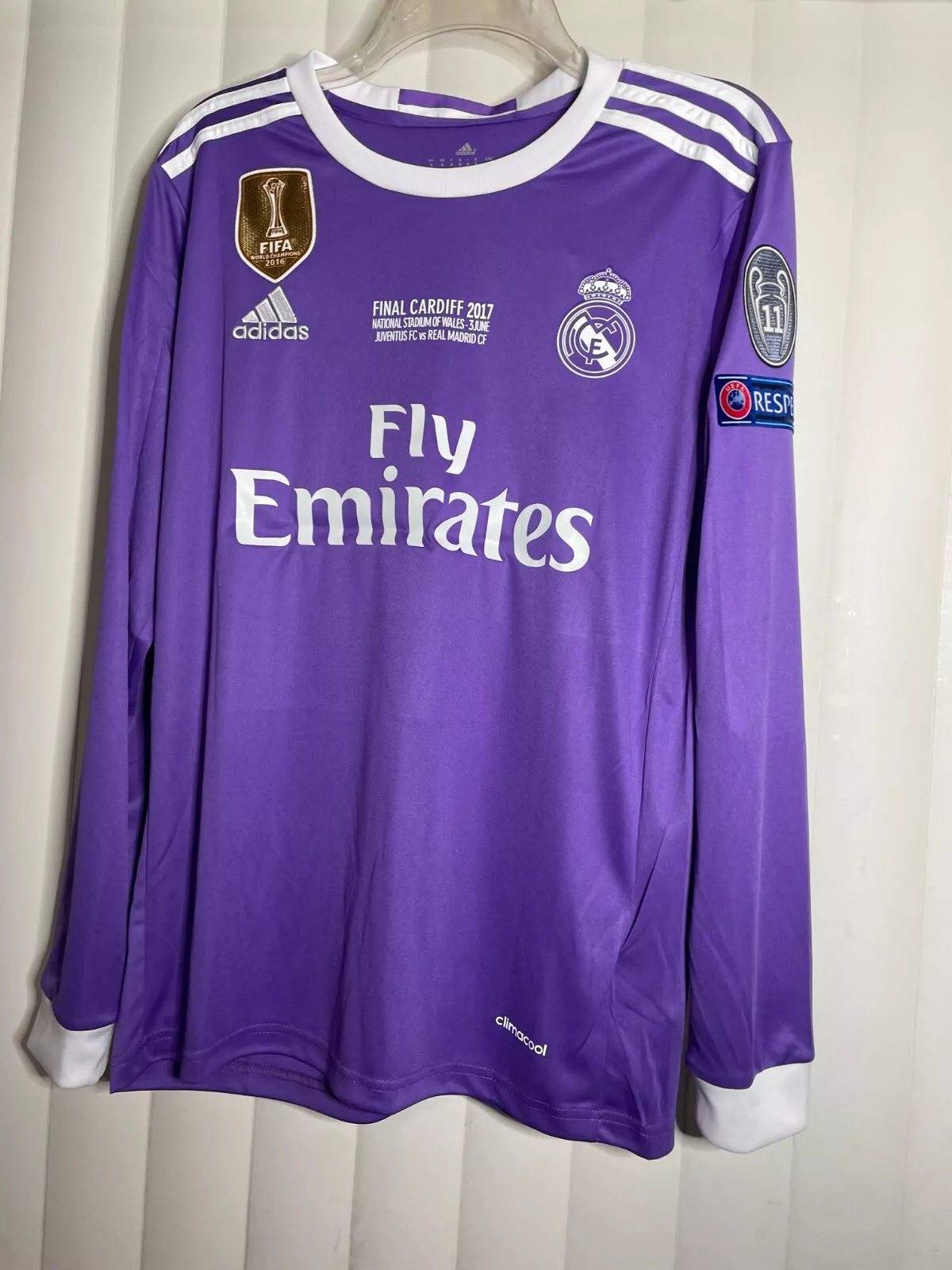 Real madrid purple jersey long sleeve new arrivals