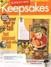 Creating Keepsakes - Magazine - October 2005