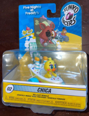 FUNKO FNAF FIVE NIGHTS AT FREDDY'S FUNKO RACERS DIE CAST VEHICLE CHICA NEW