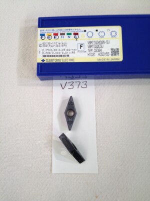 10 NEW SUMITOMO VBMT 332 ESU CARBIDE INSERTS VBMT 160408N-SU. GR: AC5015S -V373-