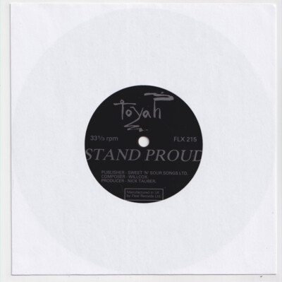 (nY283) Toyah, Stand Proud - 1981 - 7'' flexi-disc