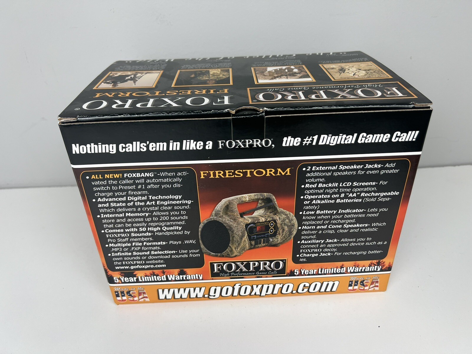Foxpro Firestorm Predator Call with JackAttack Decoy Remote eBay