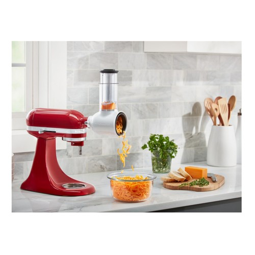 KitchenAid 5KSMVSA Gemüseschneider/ Schnitzelwerk mit 3 Trommeln - Bild 9 von 12