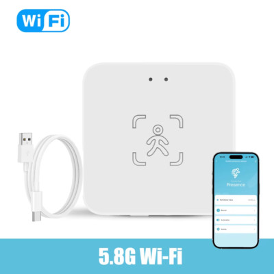 Tuya WiFi/Zigbee Menschlicher Präsenzmelder mit PIR und Mmwave Radarsensor =