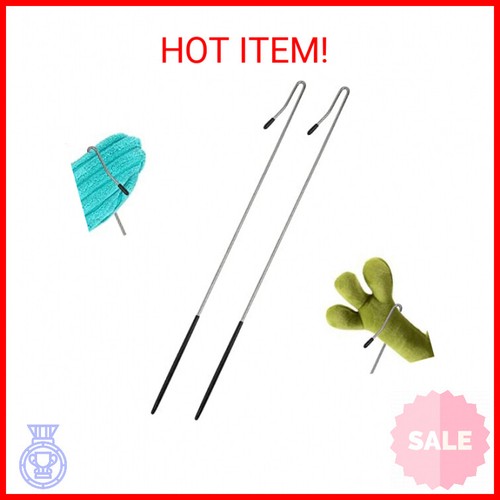 16 Inches Puppets Arm Control 2pcs, Metal Rod Puppet Accessrioes