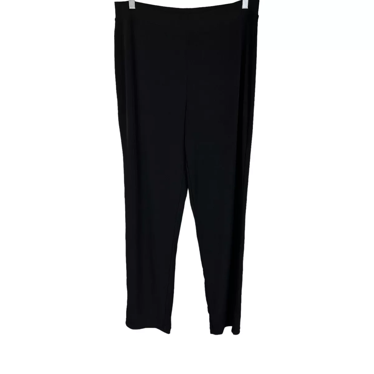 Susan graver liquid cheap knit straight leg pants