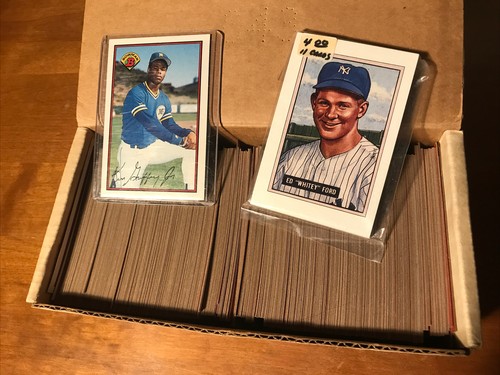 1989 BOWMAN BASEBALL 1-484 COMPLETE SET KEN GRIFFEY JR ROOKIE - Picture 2 of 4