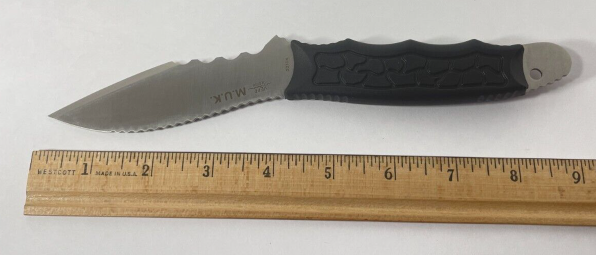 Columbia River CRKT 3011K M.U.K. Black Marine Utility Knife w/Scabbard NEW eBay