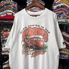Cleveland Browns Rare Puma Dawg Pound Graphic Tee shirt reprint VK16633