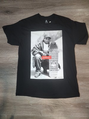 Eazy-E Mike Miller Men s Asphalt Short Sleeved T-Shirt Black Skateboard Sz Large
