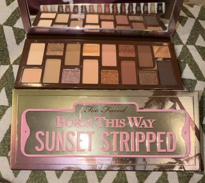 Too Faced Born This Way Sunset Stripped Eyeshadow Palette - NEW IN BOX