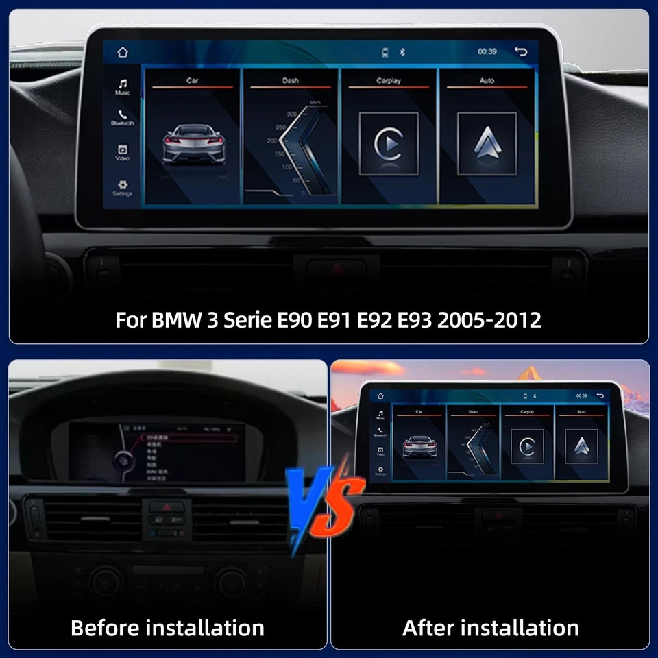 Suitable for 2005-2012 BMW 3 Series E90, E91, E92, E93 central control screens - Image 2 of 4